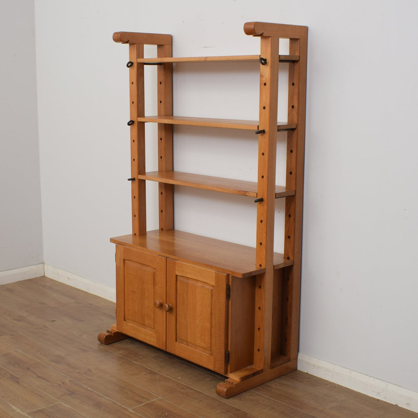 Restored Oak Cheese Rack