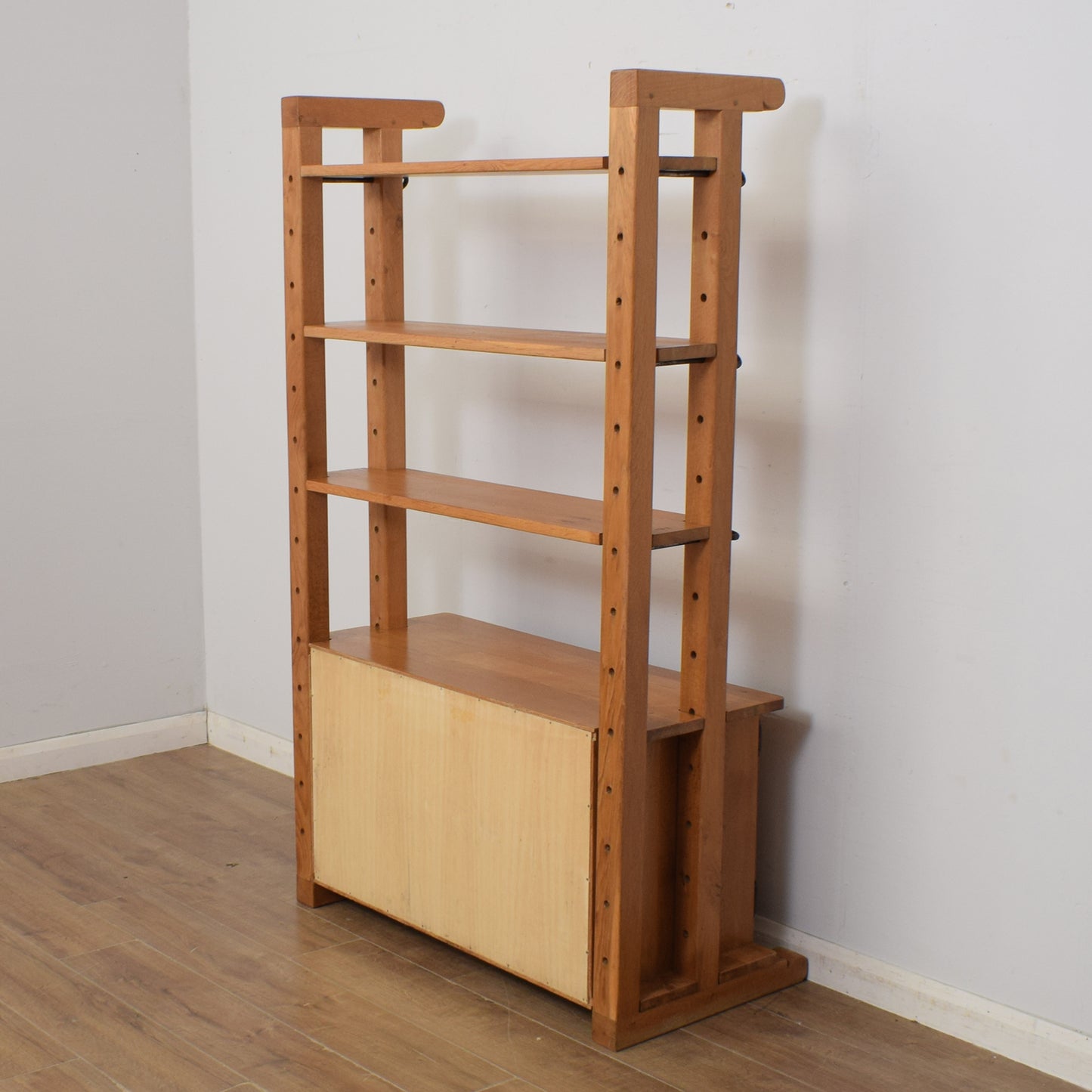Restored Oak Cheese Rack