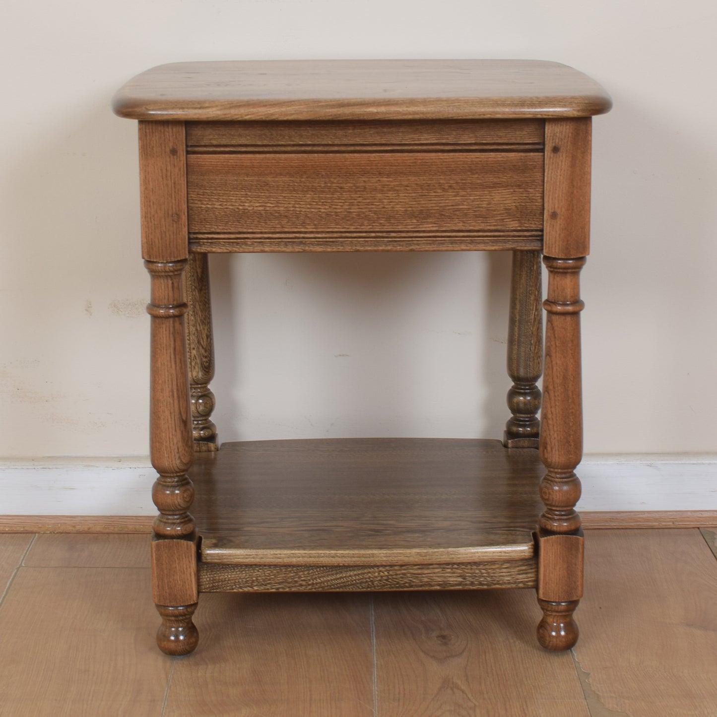 Ercol Side Table With Drawer
