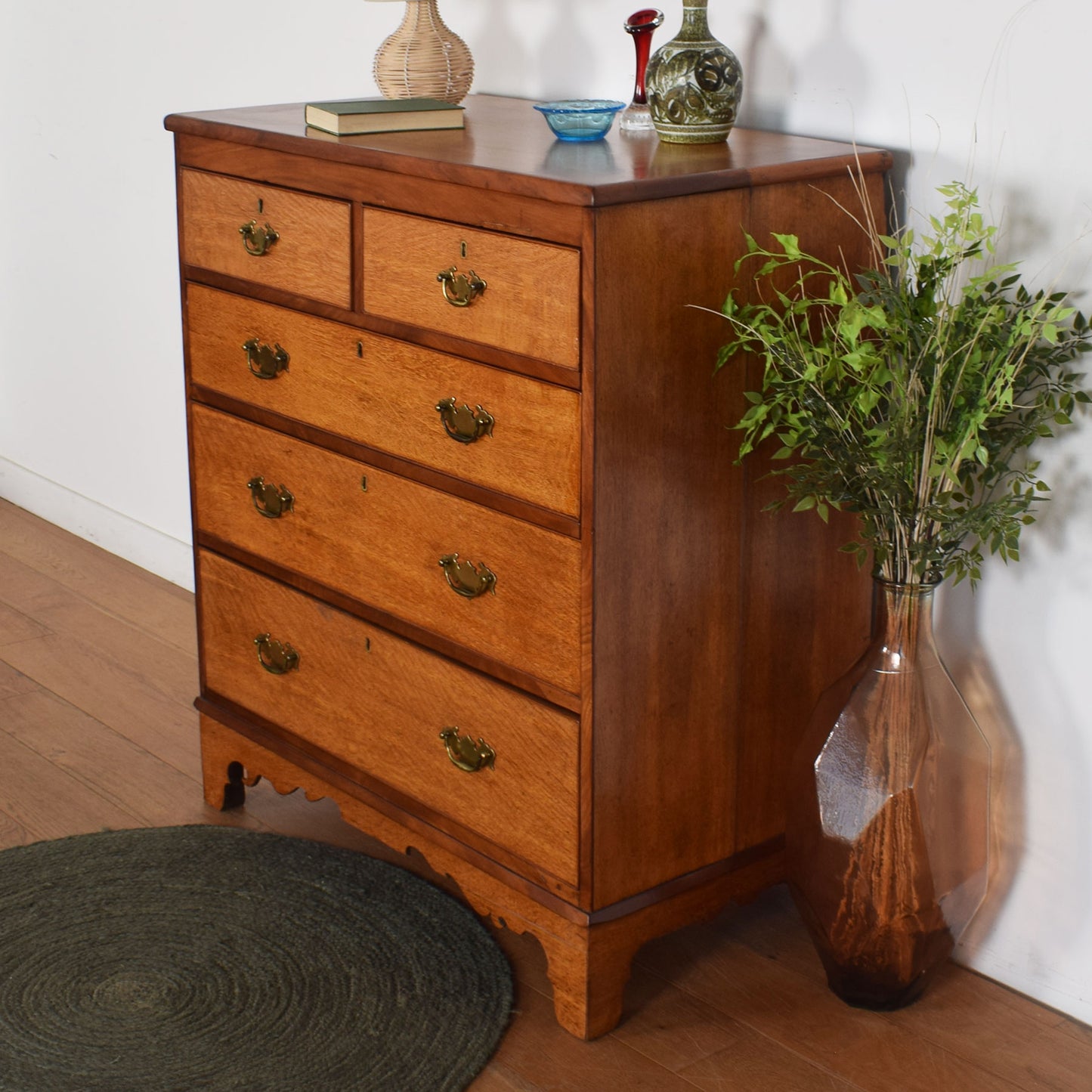 Restored Oak Chest of Drawers