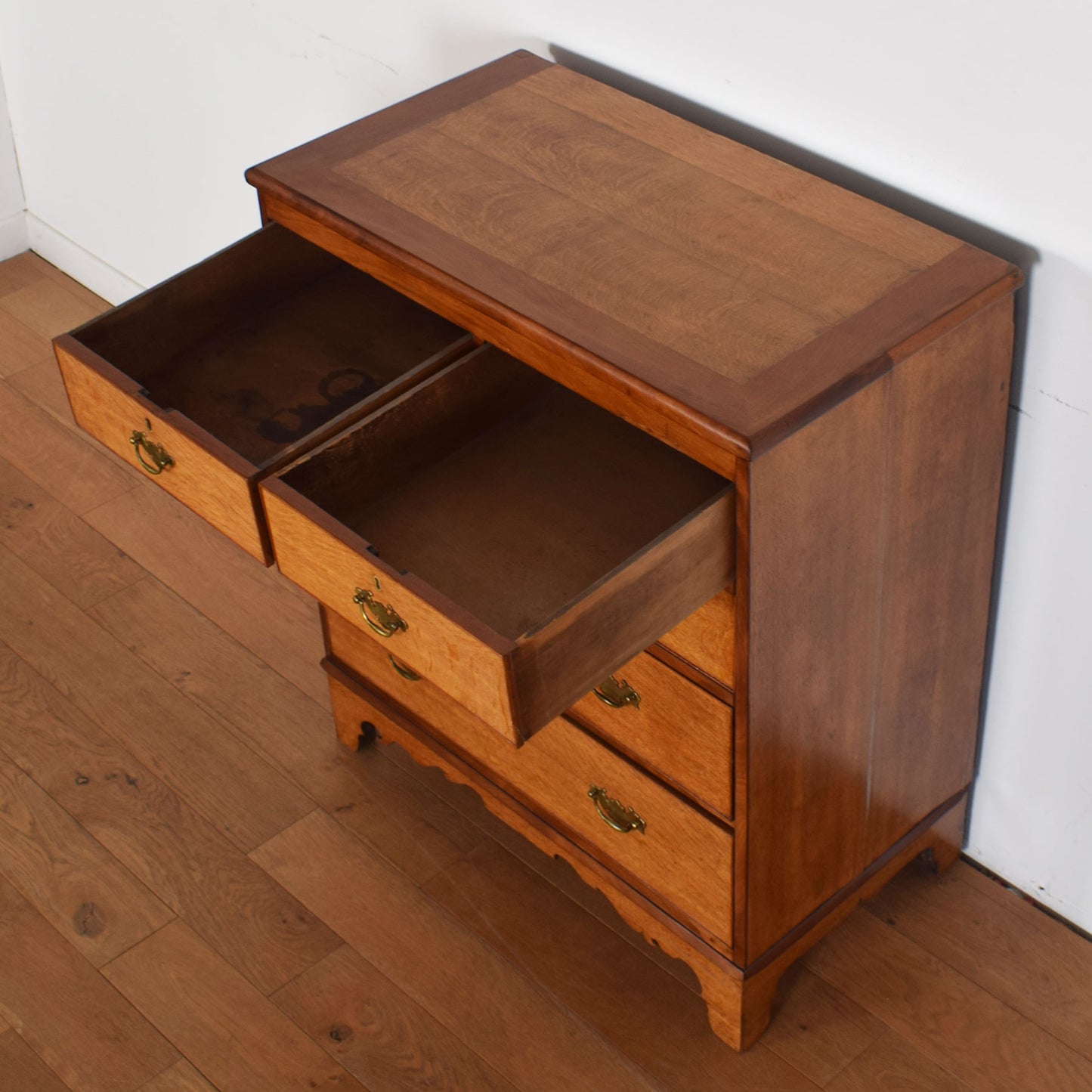 Restored Oak Chest of Drawers