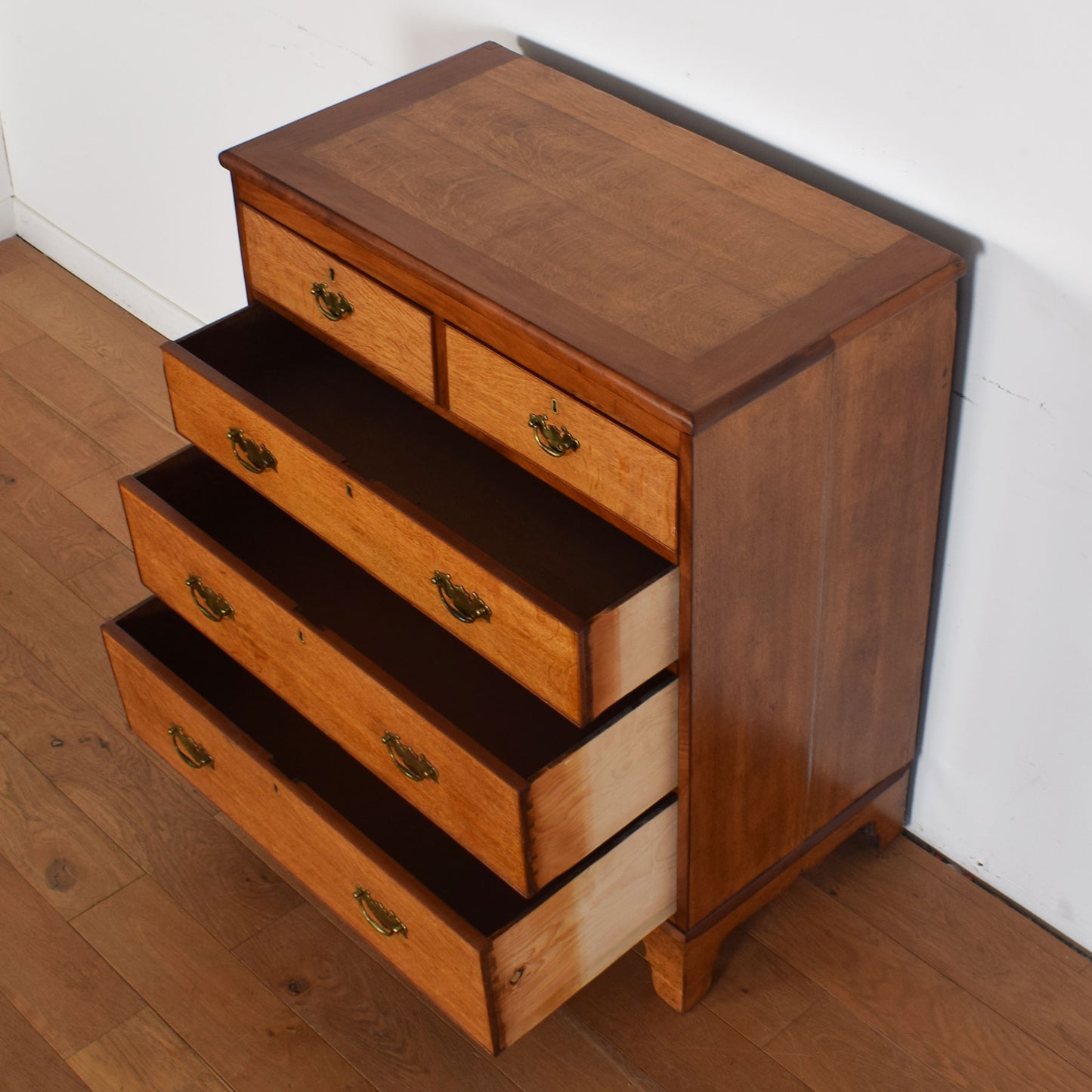 Restored Oak Chest of Drawers