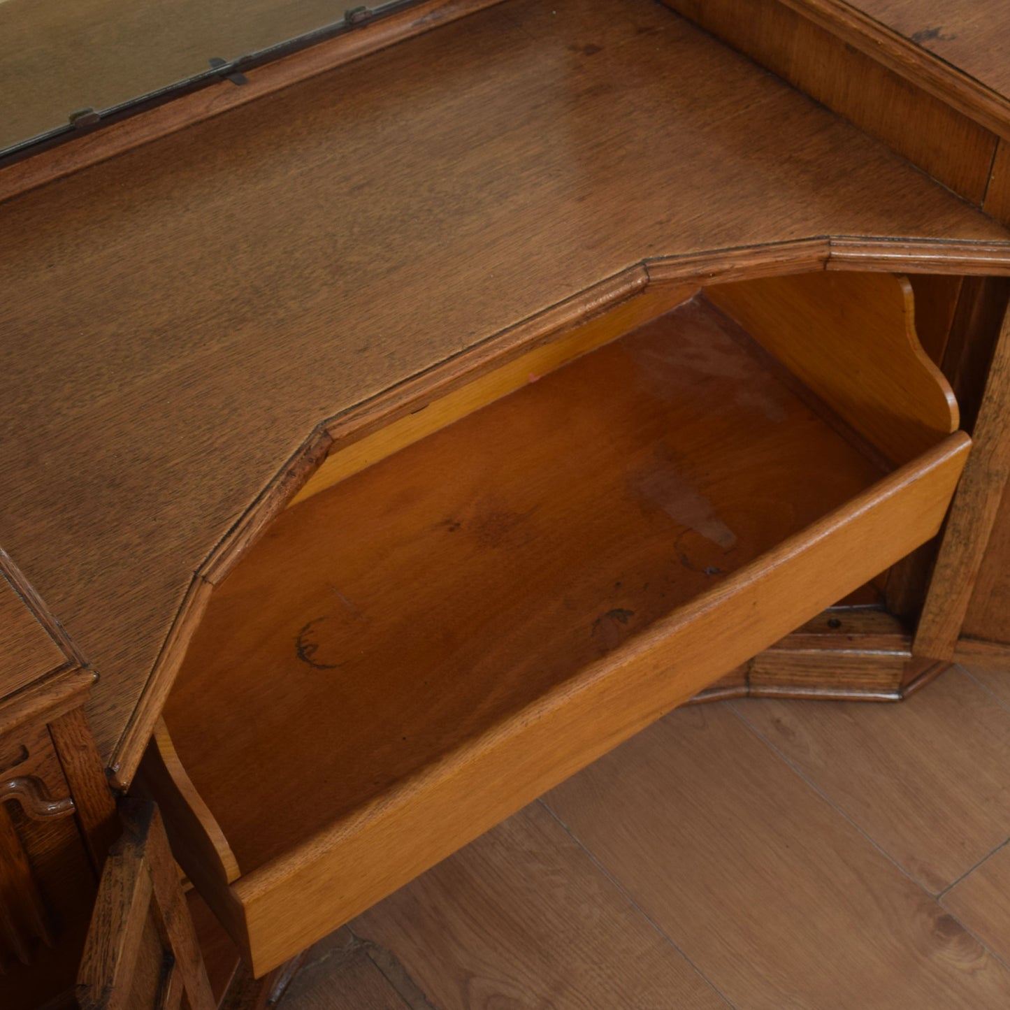 Vintage Oak Dressing Table