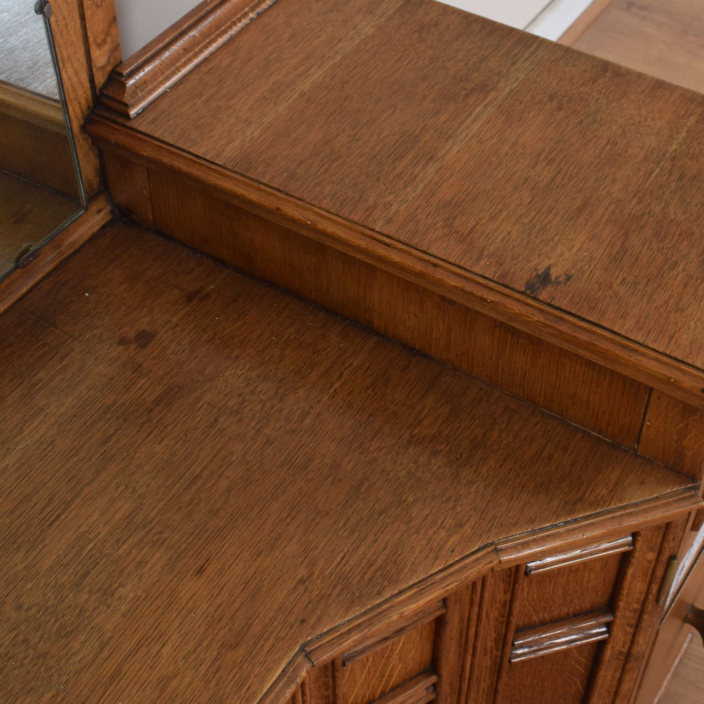 Vintage Oak Dressing Table