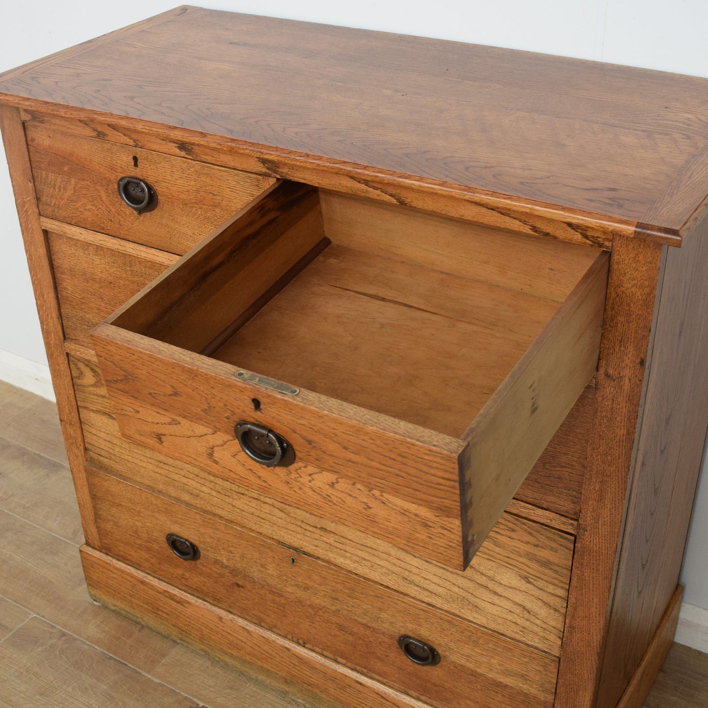 Vintage Oak Chest Of Drawers