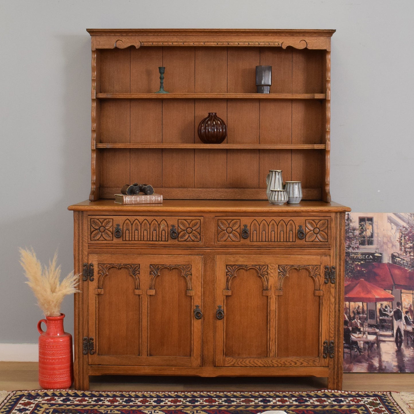 Refinished Oak Dresser