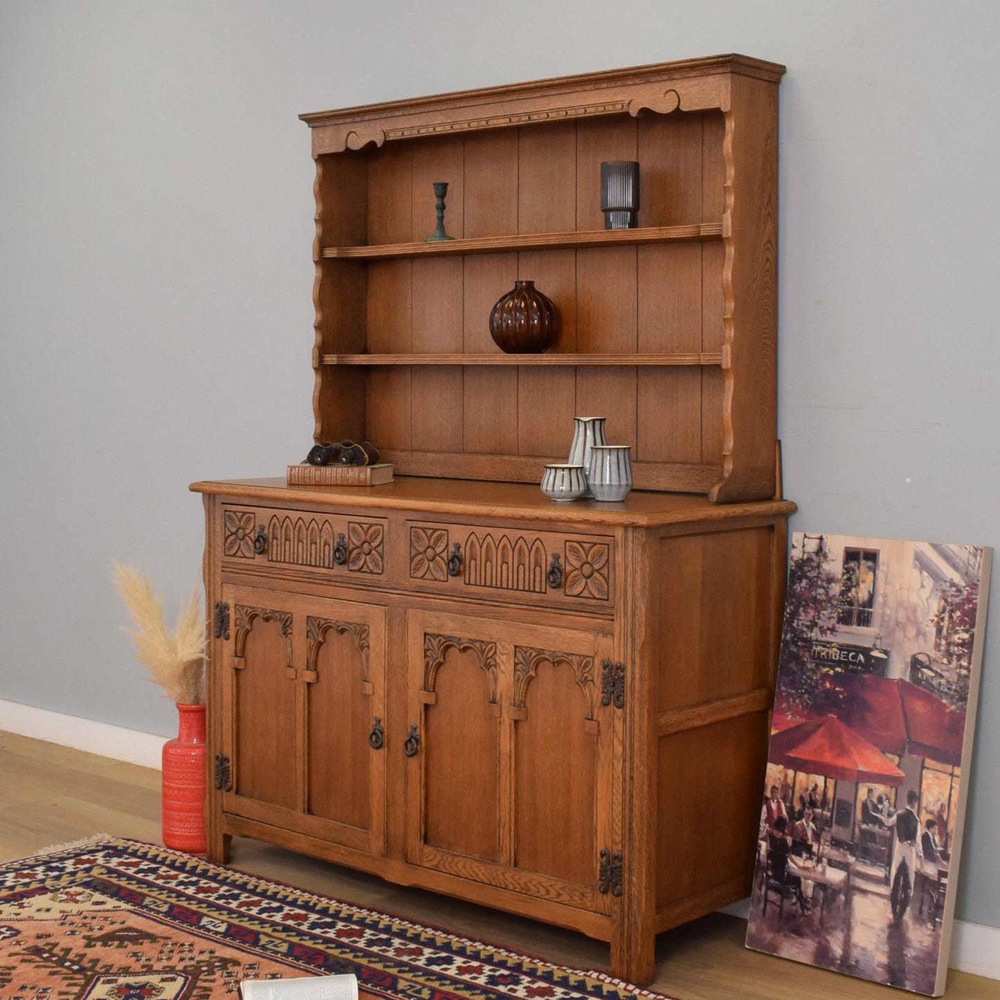 Refinished Oak Dresser