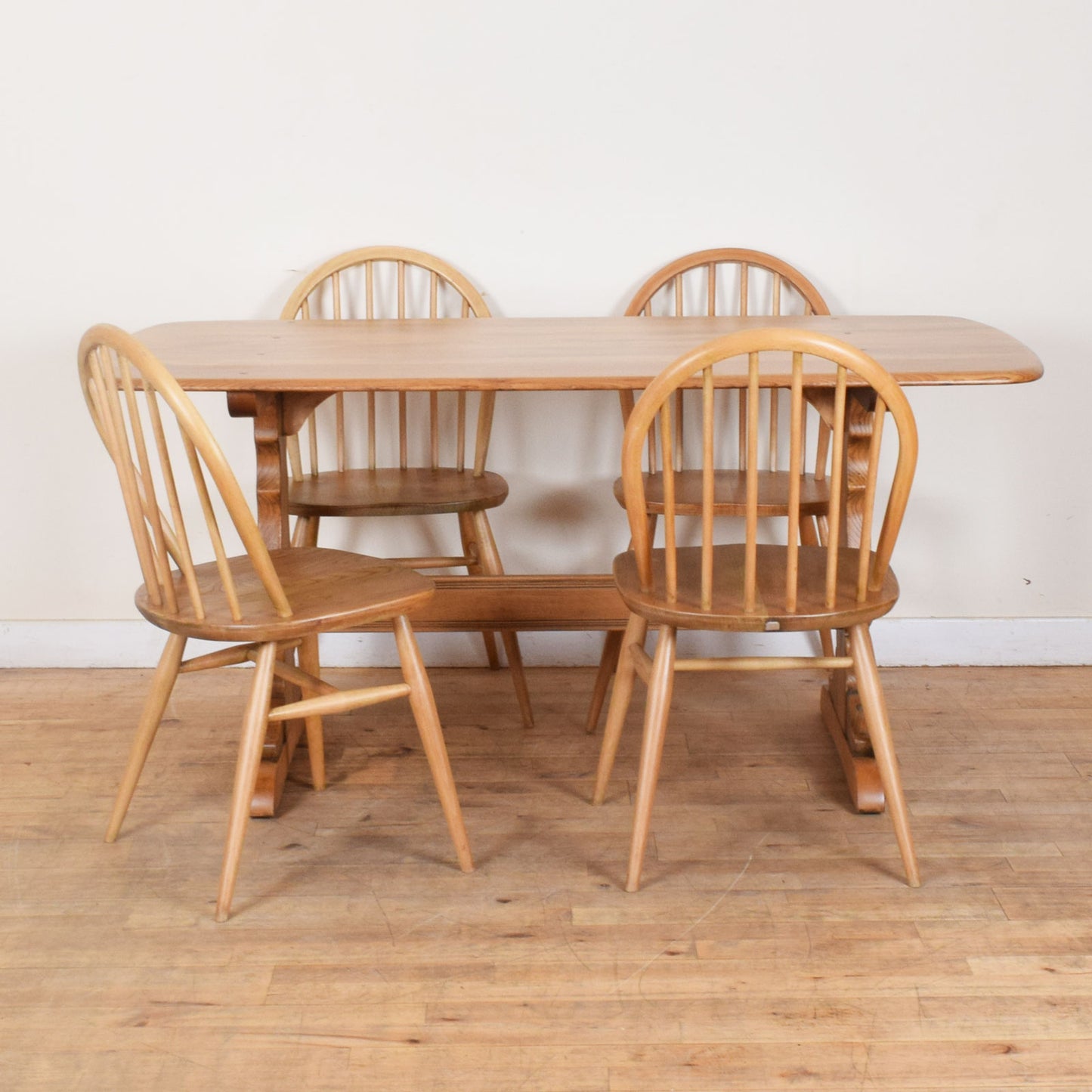 Ercol Table and Four chairs