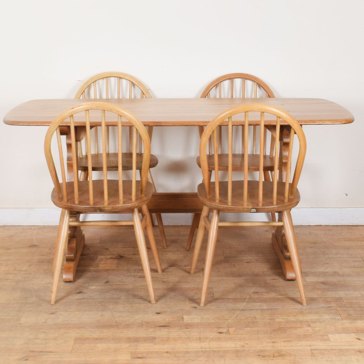 Ercol Table and Four chairs