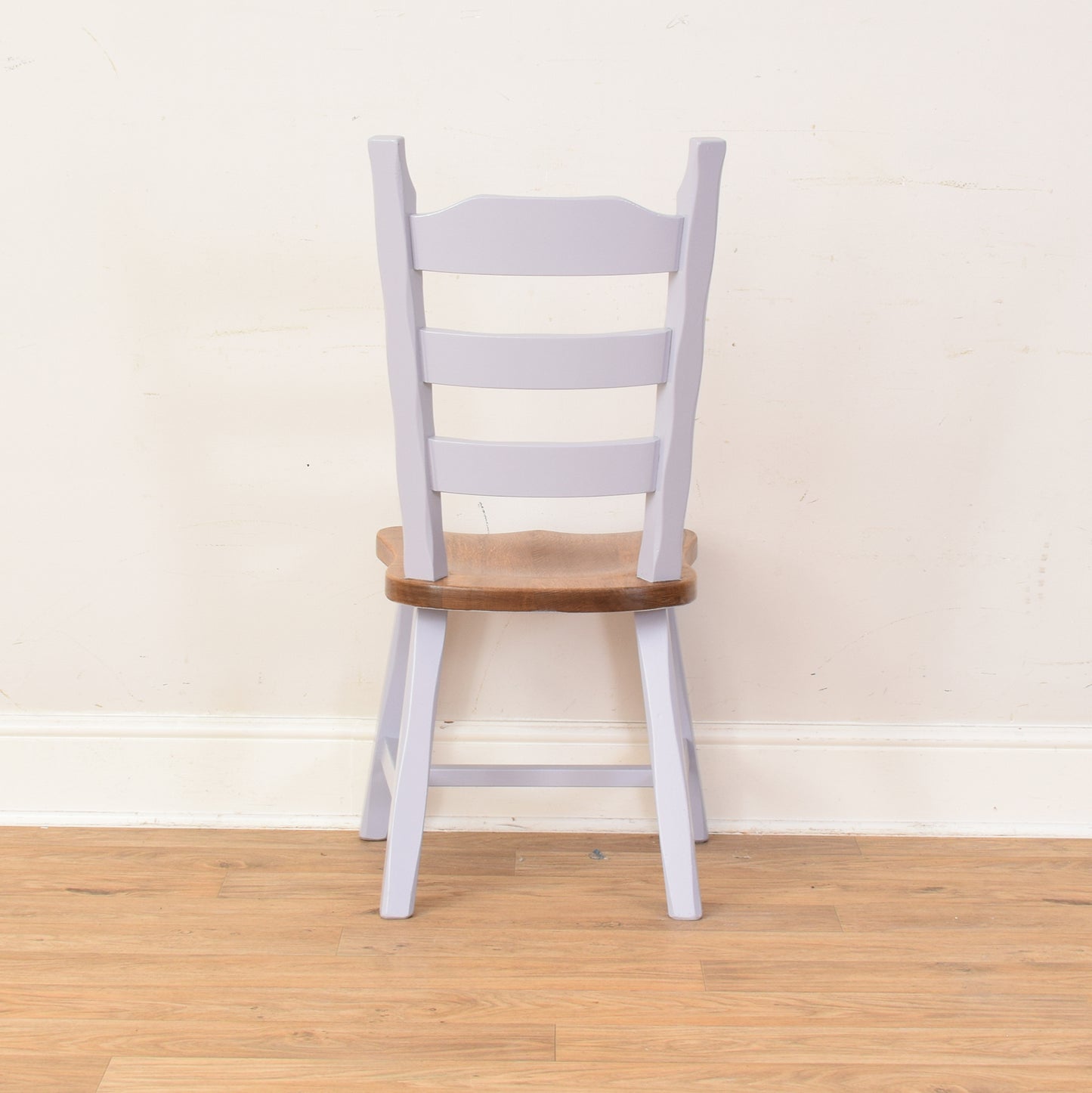 Painted Oak Table And Four Chairs