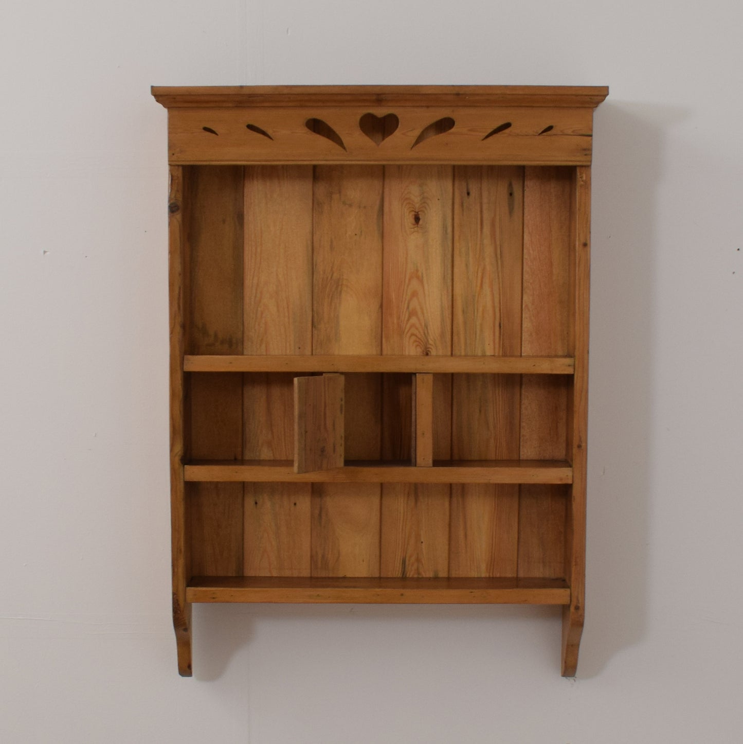 Pine Wall Mounted Shelving Unit