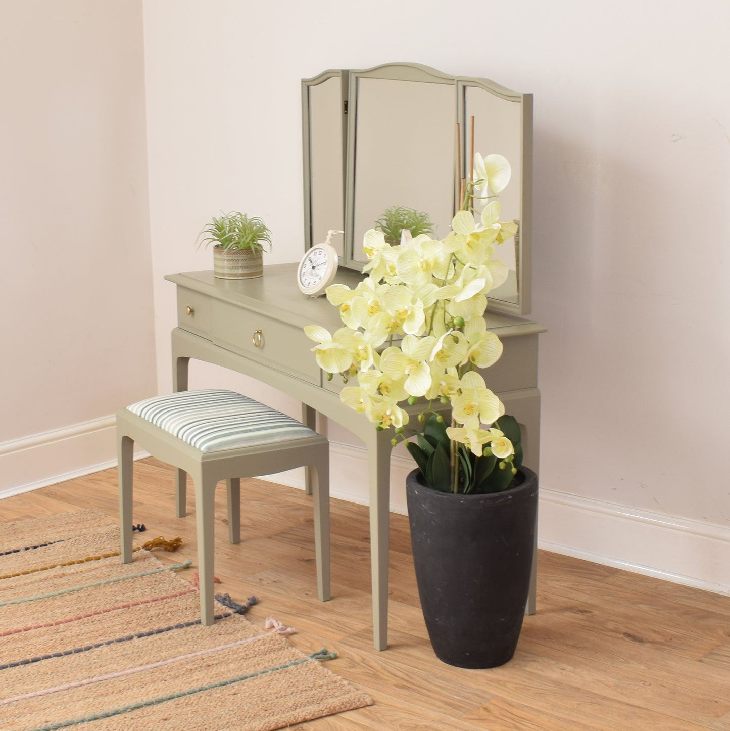 Painted Stag Vanity Table