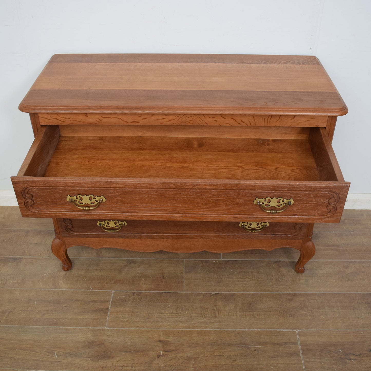 Oak French Chest Of Drawers