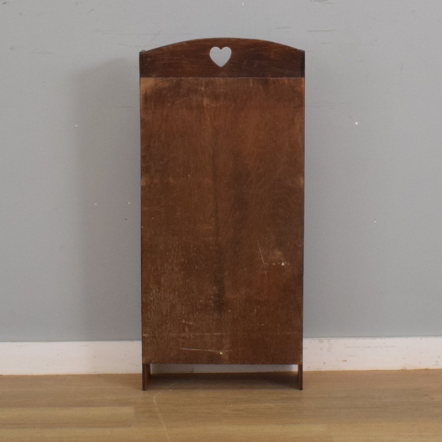 Small Rustic Oak Bookcase