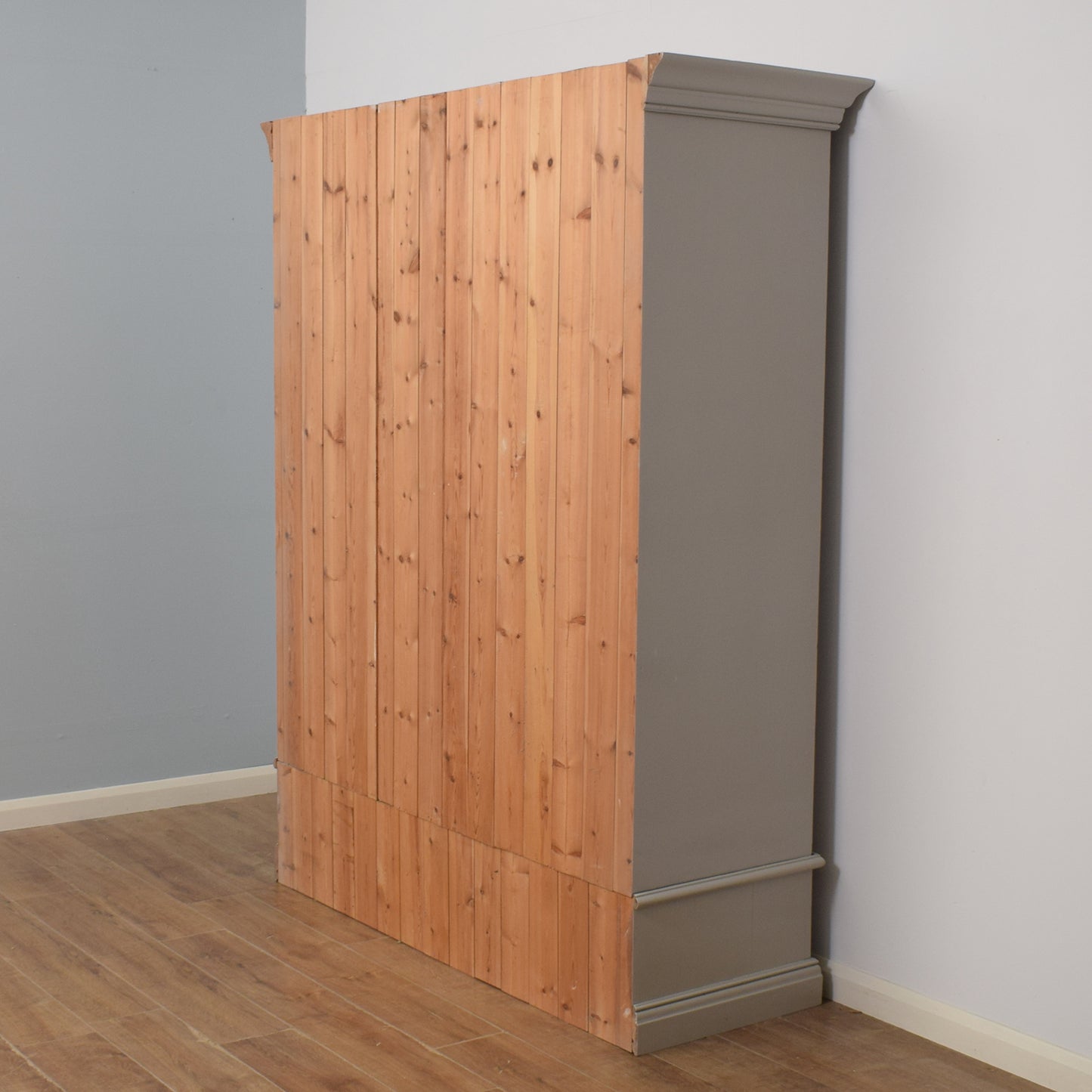Painted Pine Triple Wardrobe