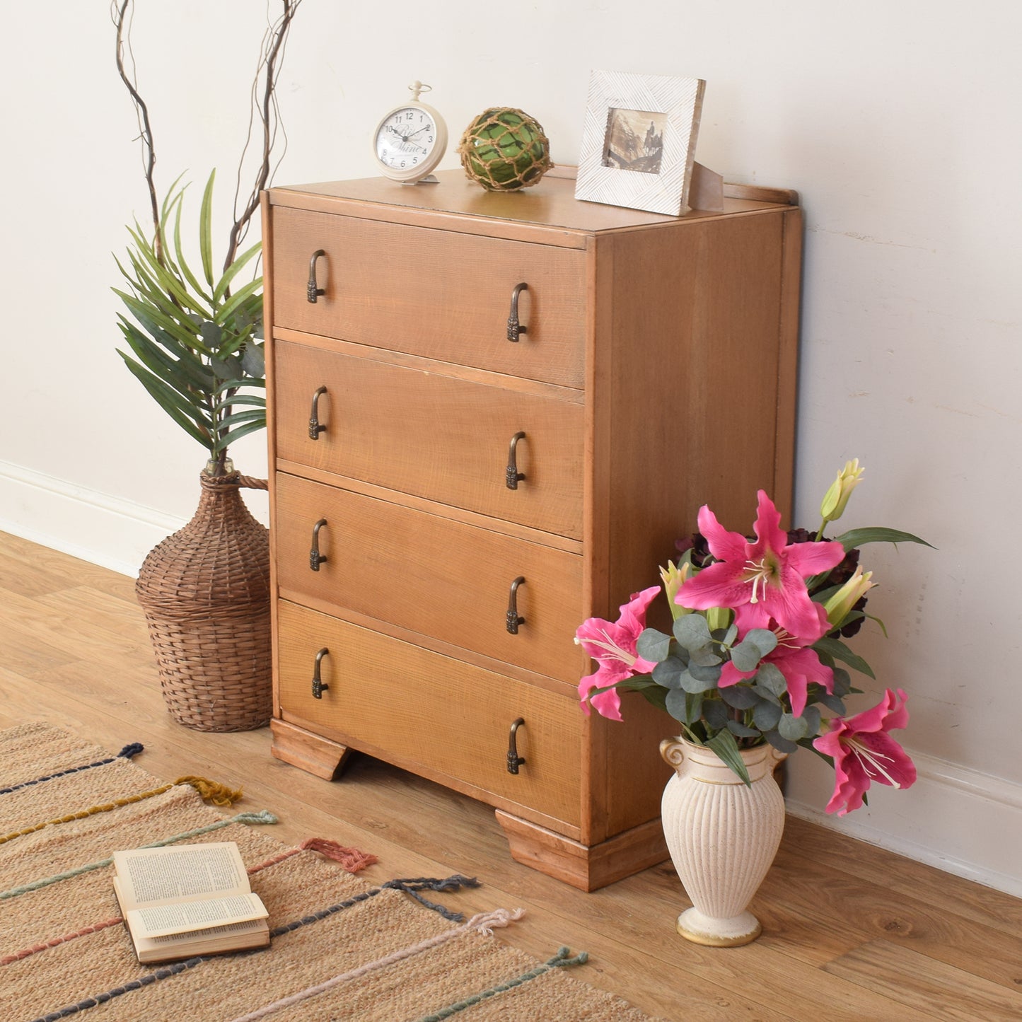 Oak Chest Of Drawers