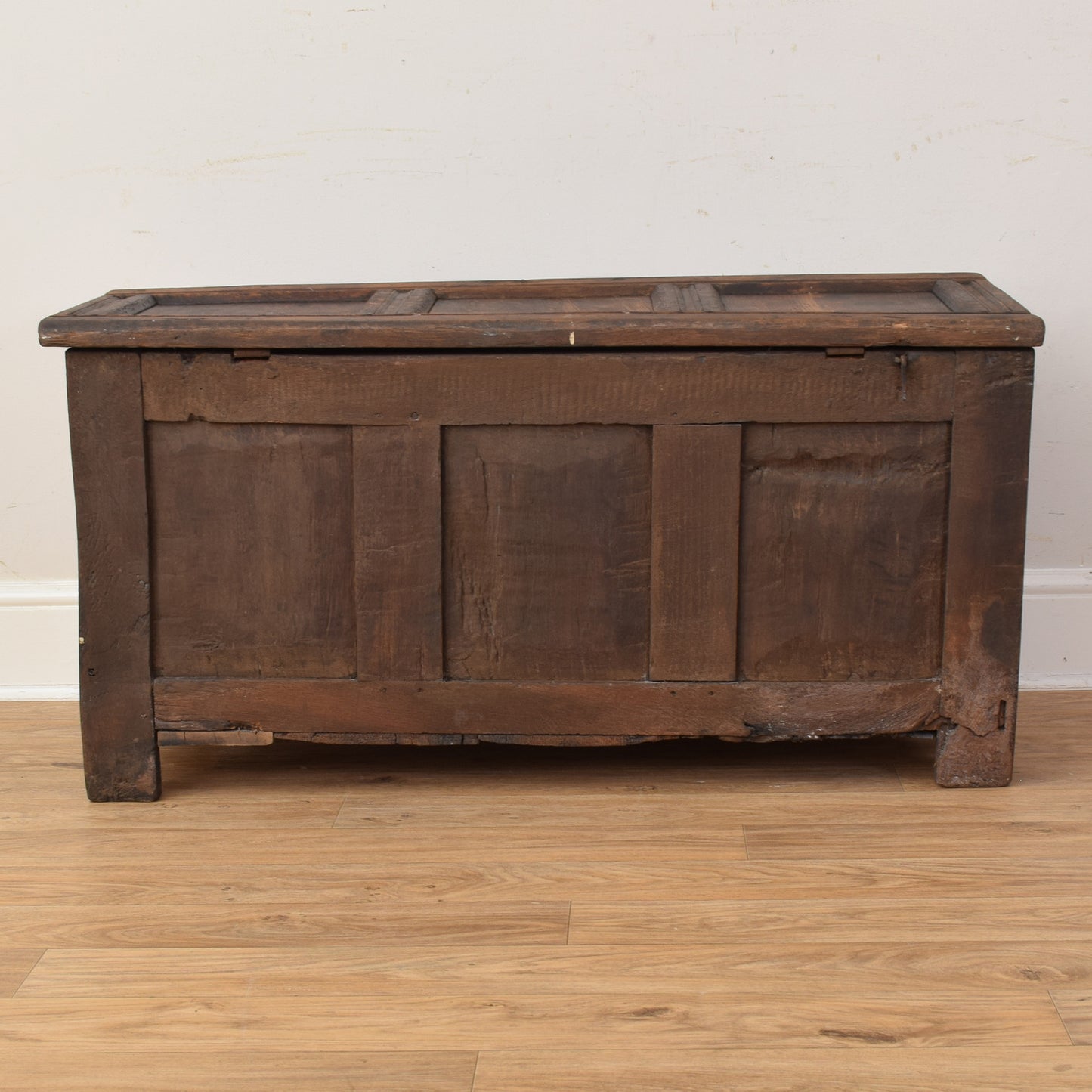 Antique Oak Blanket Box