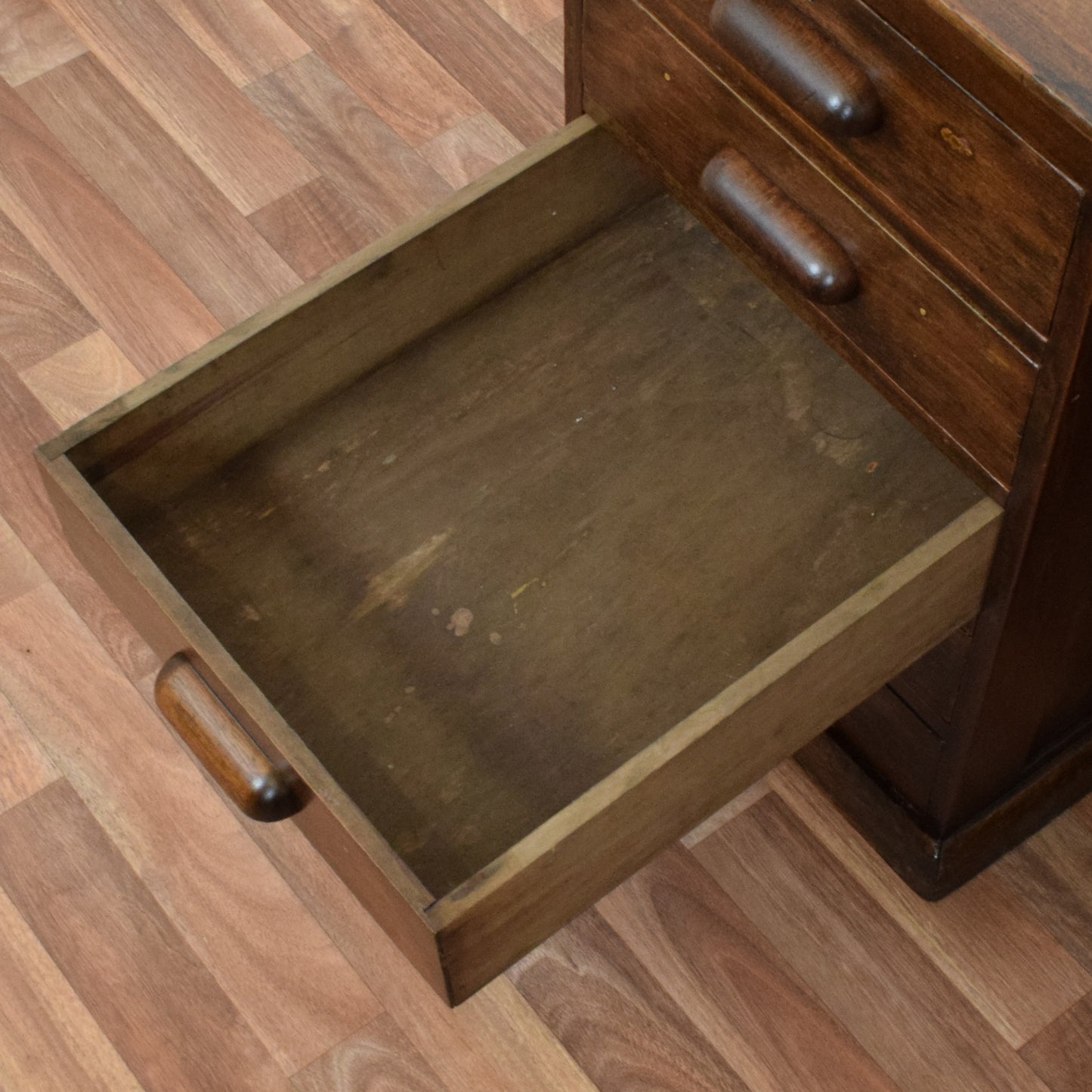 Pair of Rustic Pine Bedsides