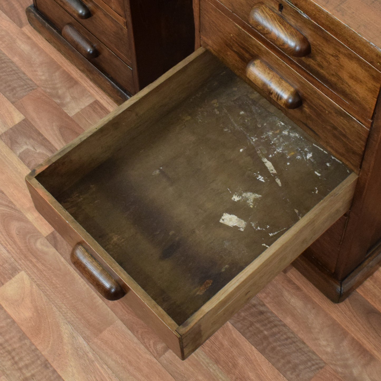 Pair of Rustic Pine Bedsides