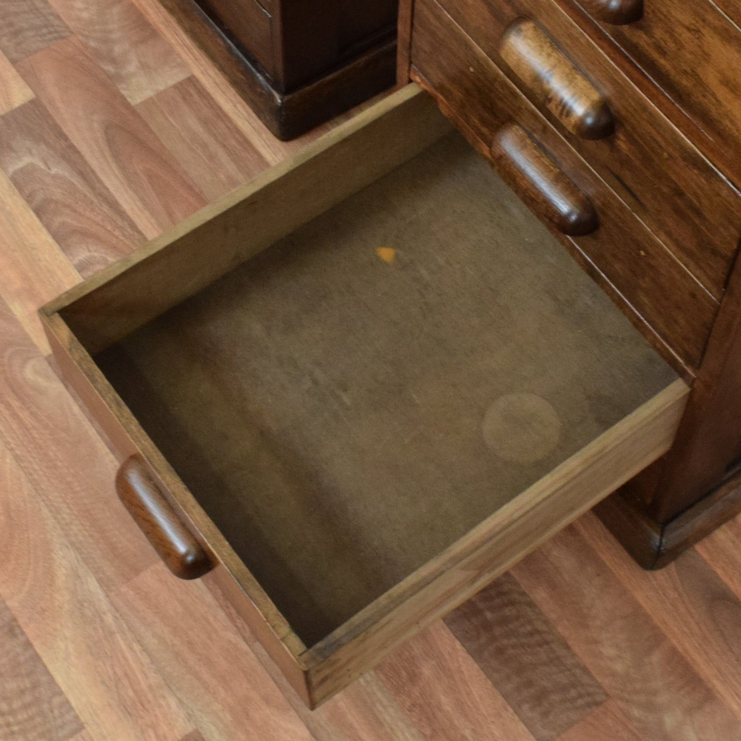 Pair of Rustic Pine Bedsides