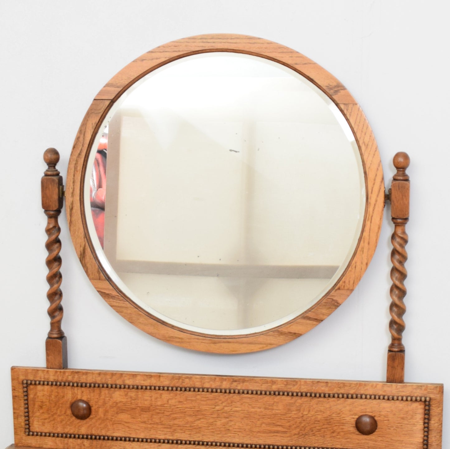 Restored Oak Dressing Table