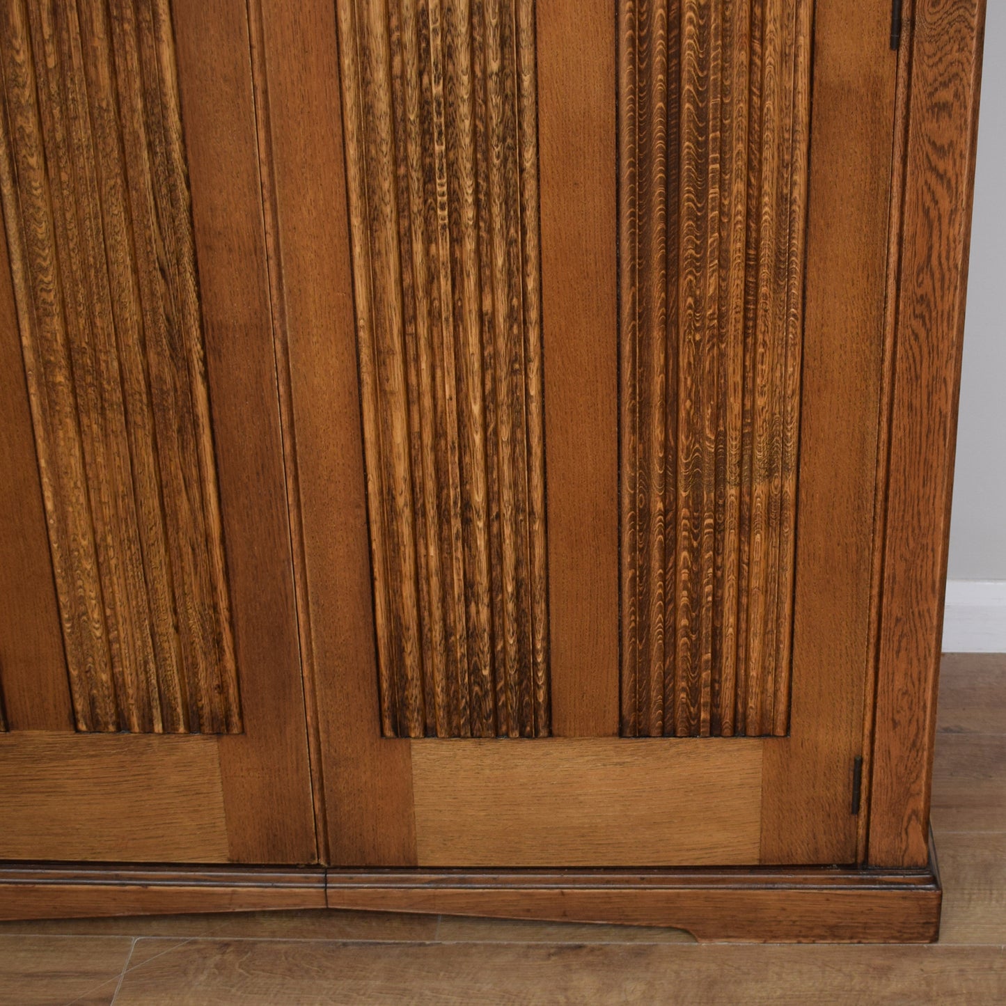 Restored Carved Oak Wardrobe
