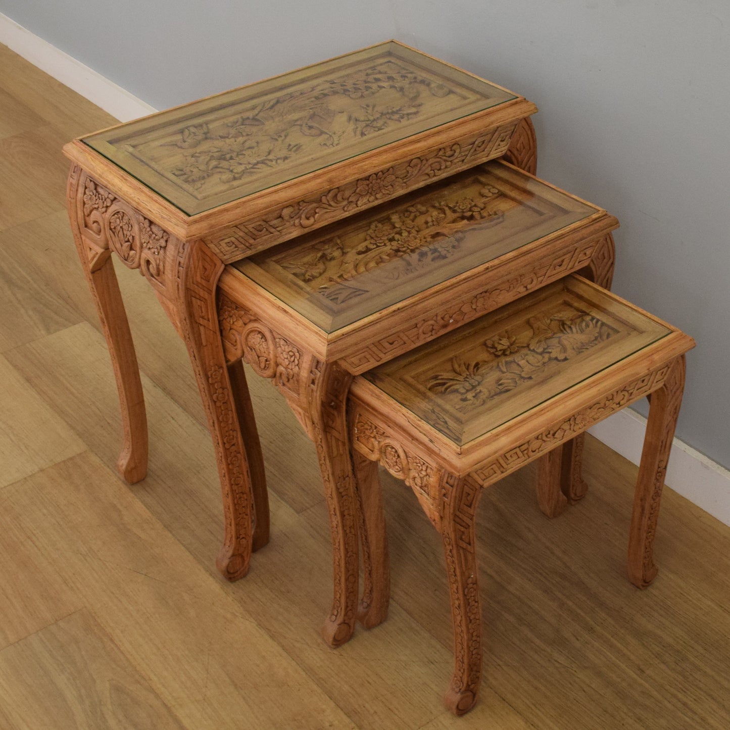 Carved Nest of Tables