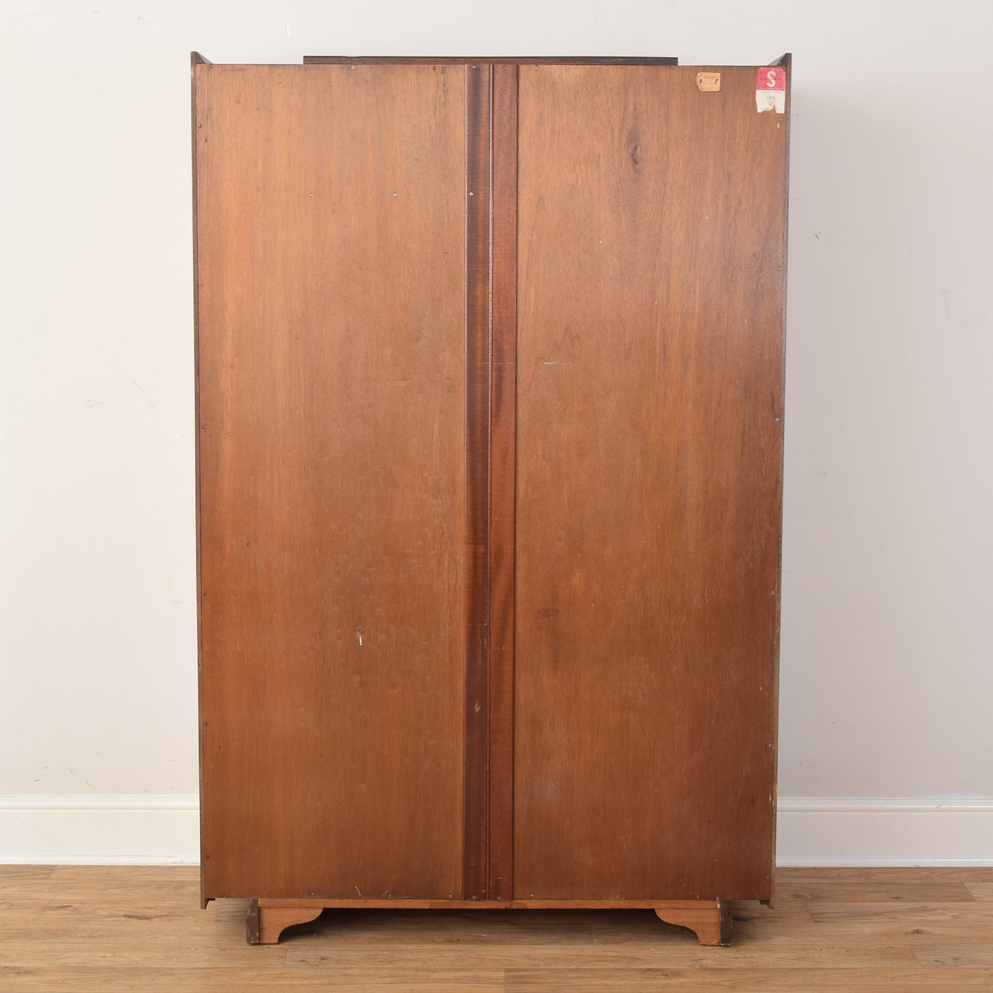 Large Walnut Veneer Wardrobe
