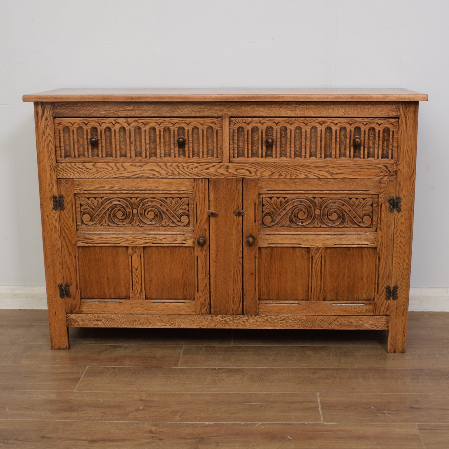 Restored Oak Sideboard