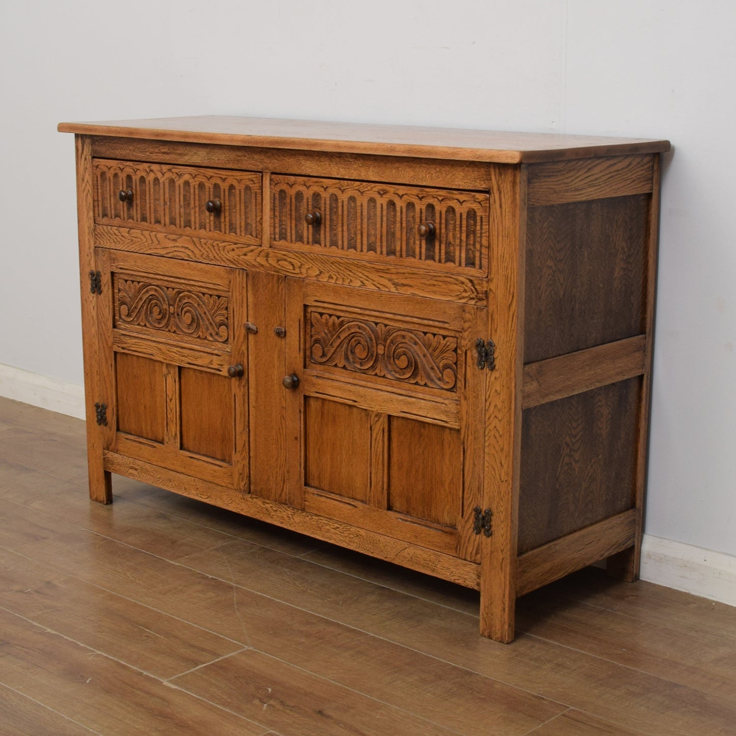 Restored Oak Sideboard