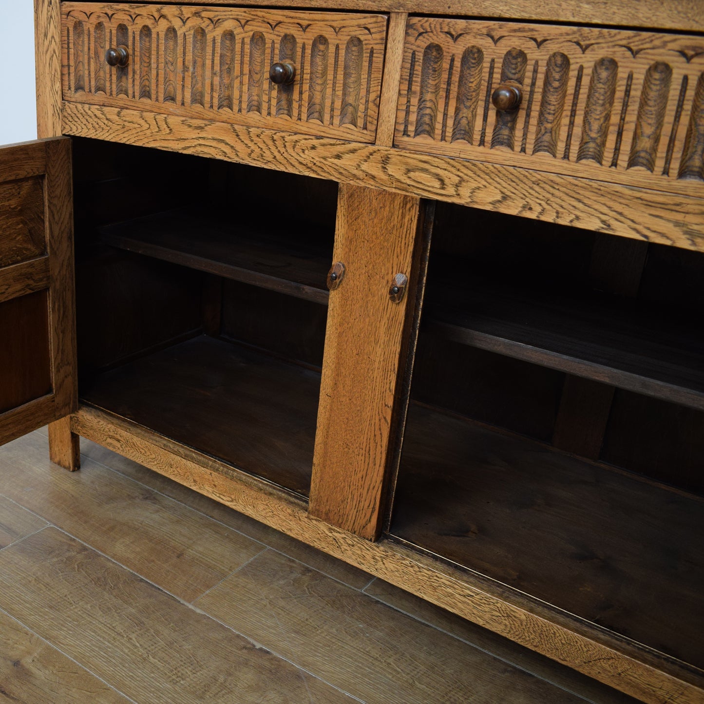 Restored Oak Sideboard