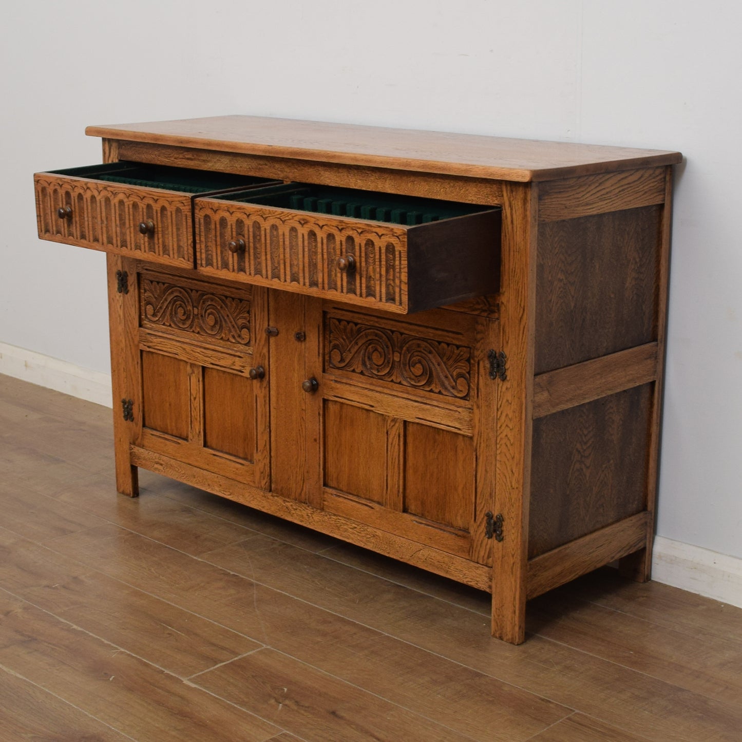 Restored Oak Sideboard