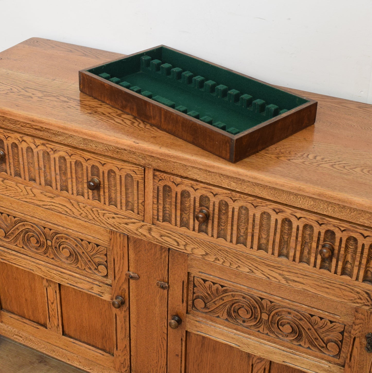Restored Oak Sideboard