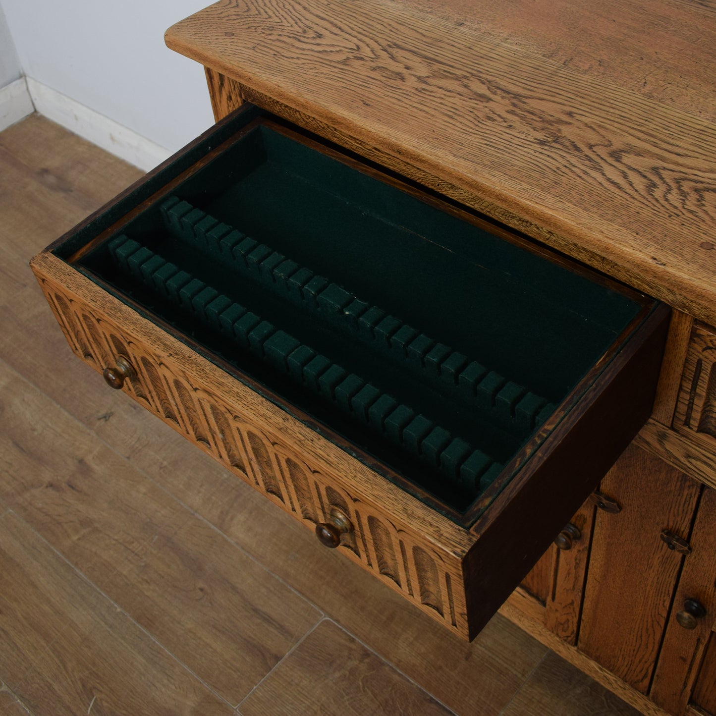 Restored Oak Sideboard