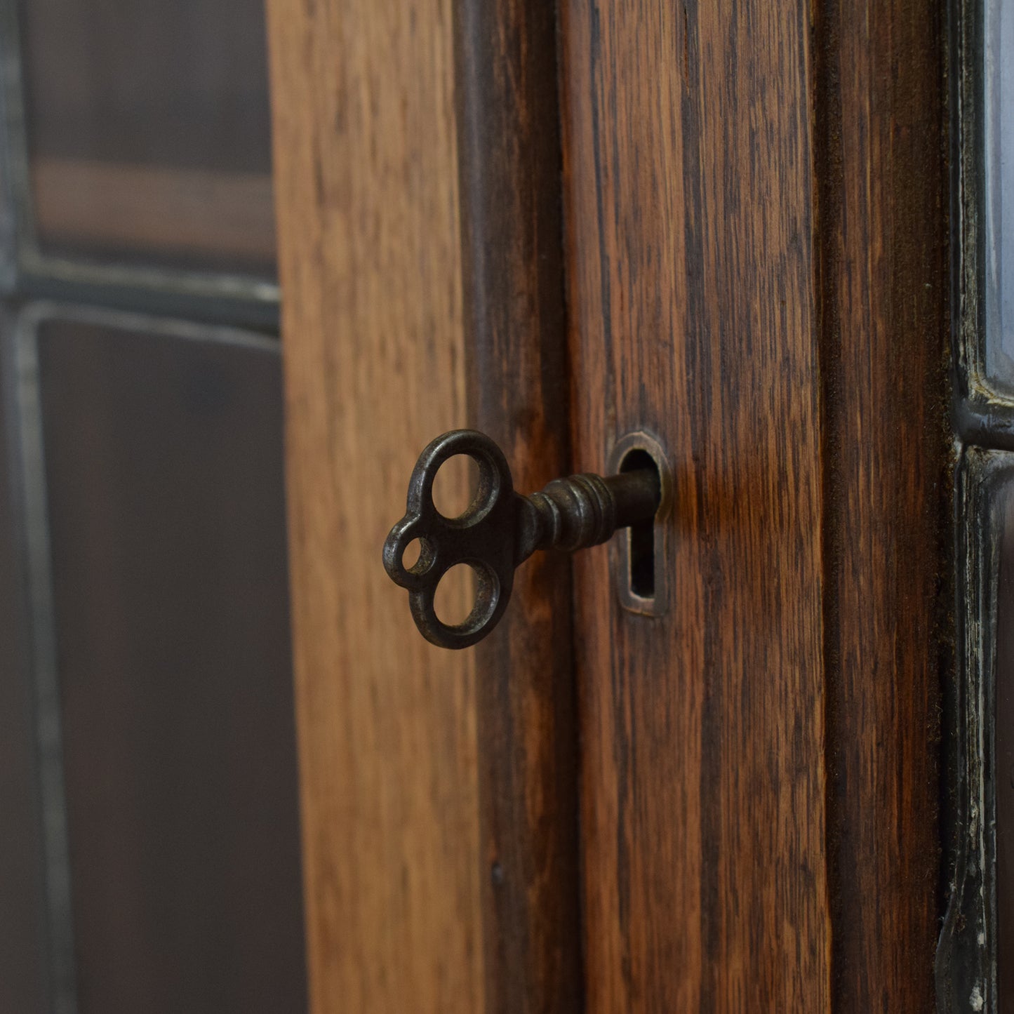 Restored Oak Bureau Bookcase