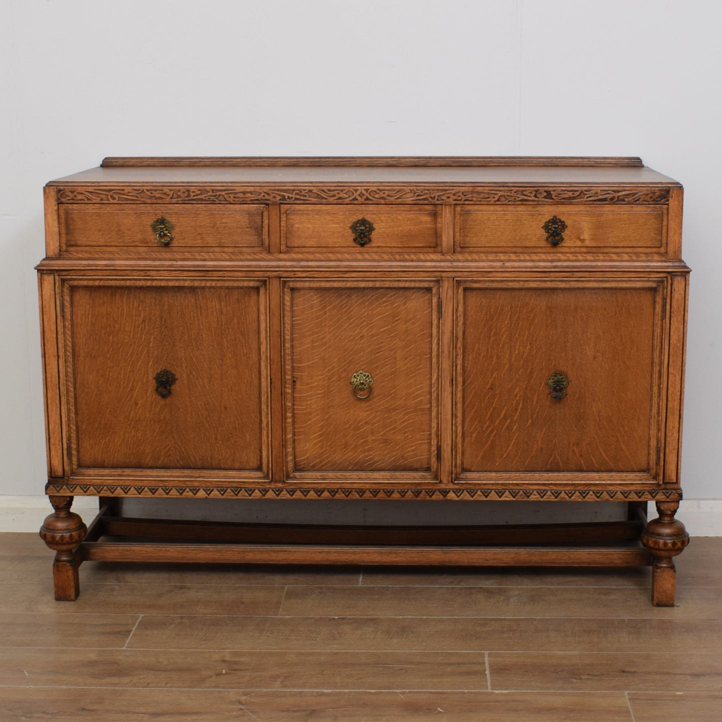 Restored Oak Sideboard
