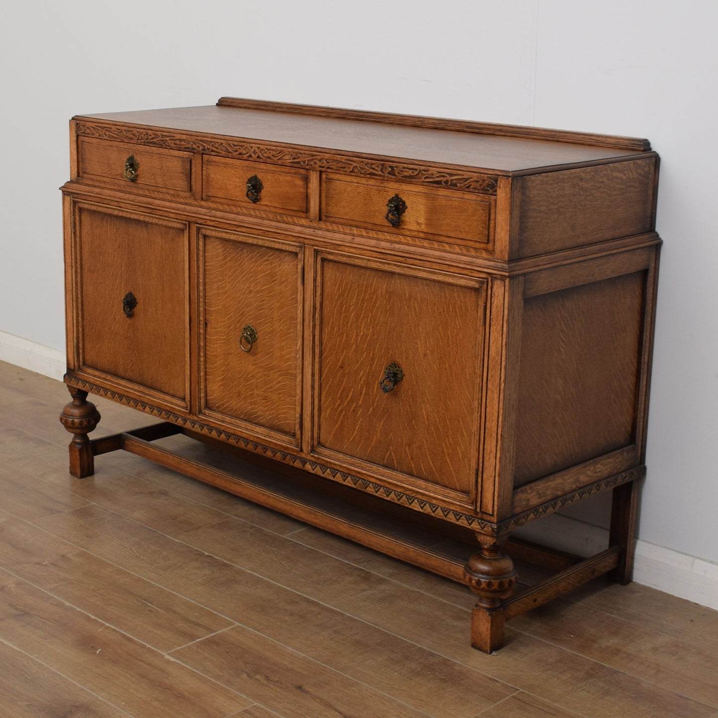 Restored Oak Sideboard