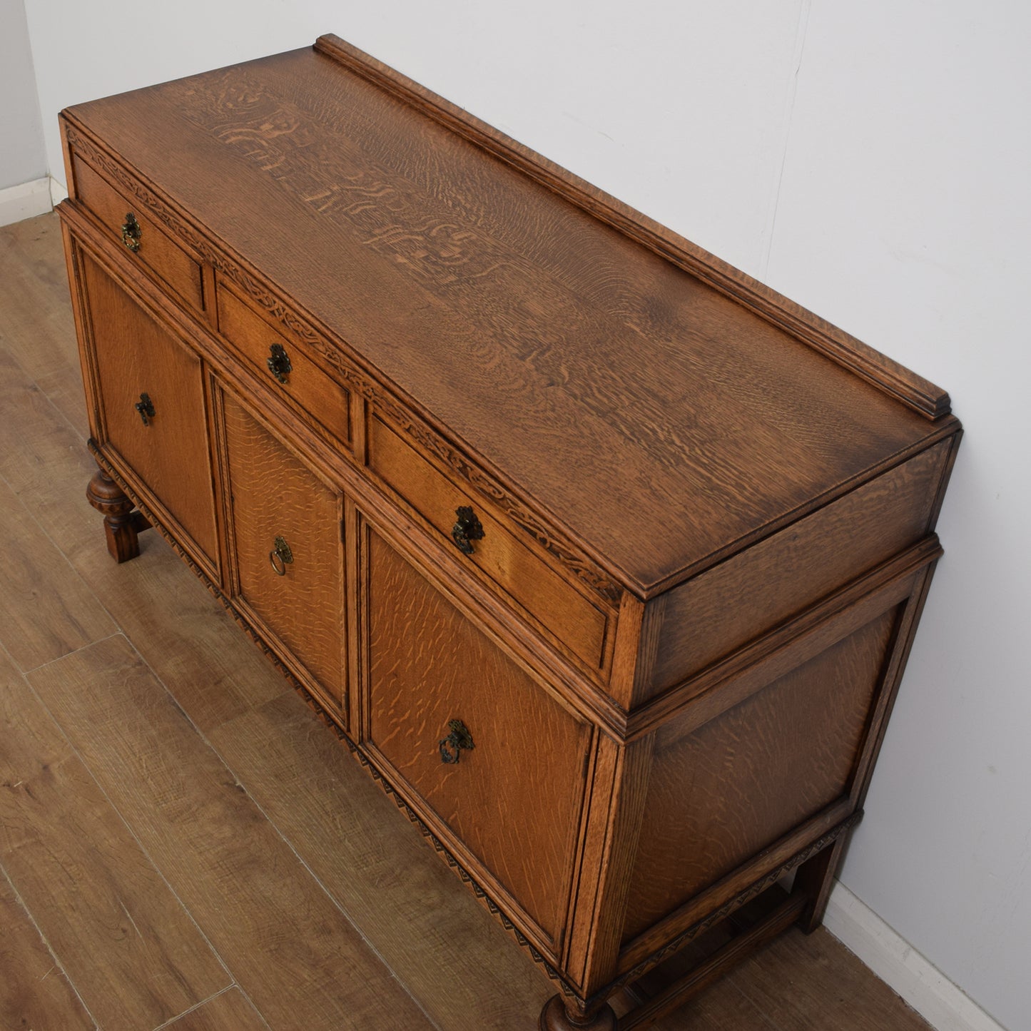 Restored Oak Sideboard