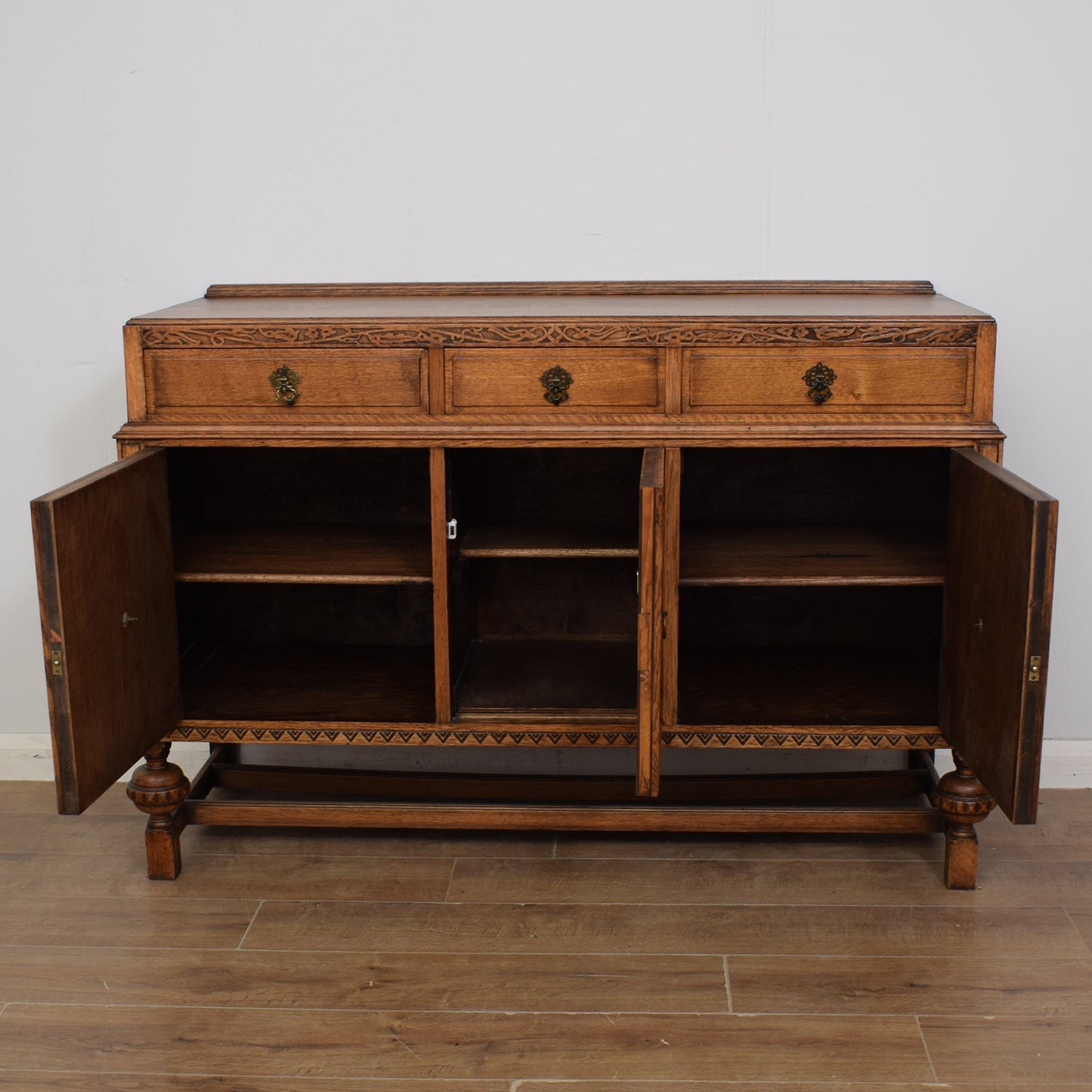 Restored Oak Sideboard