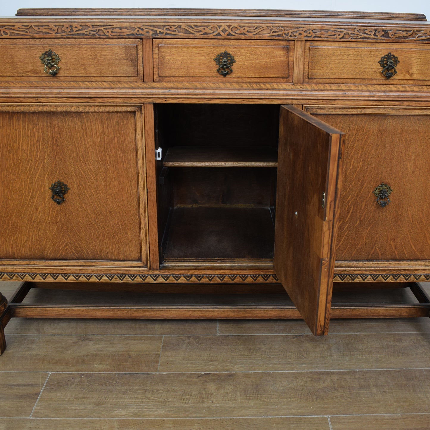 Restored Oak Sideboard