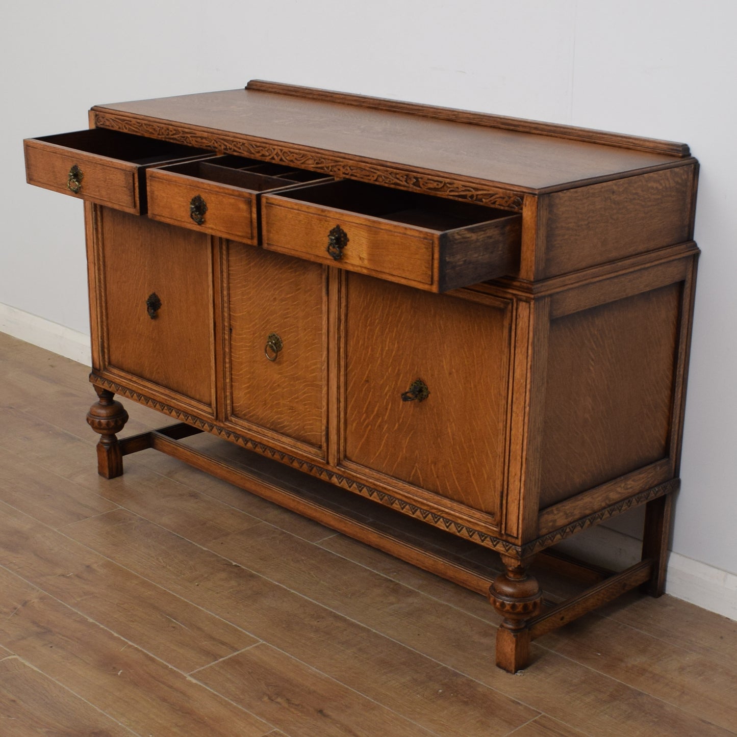 Restored Oak Sideboard