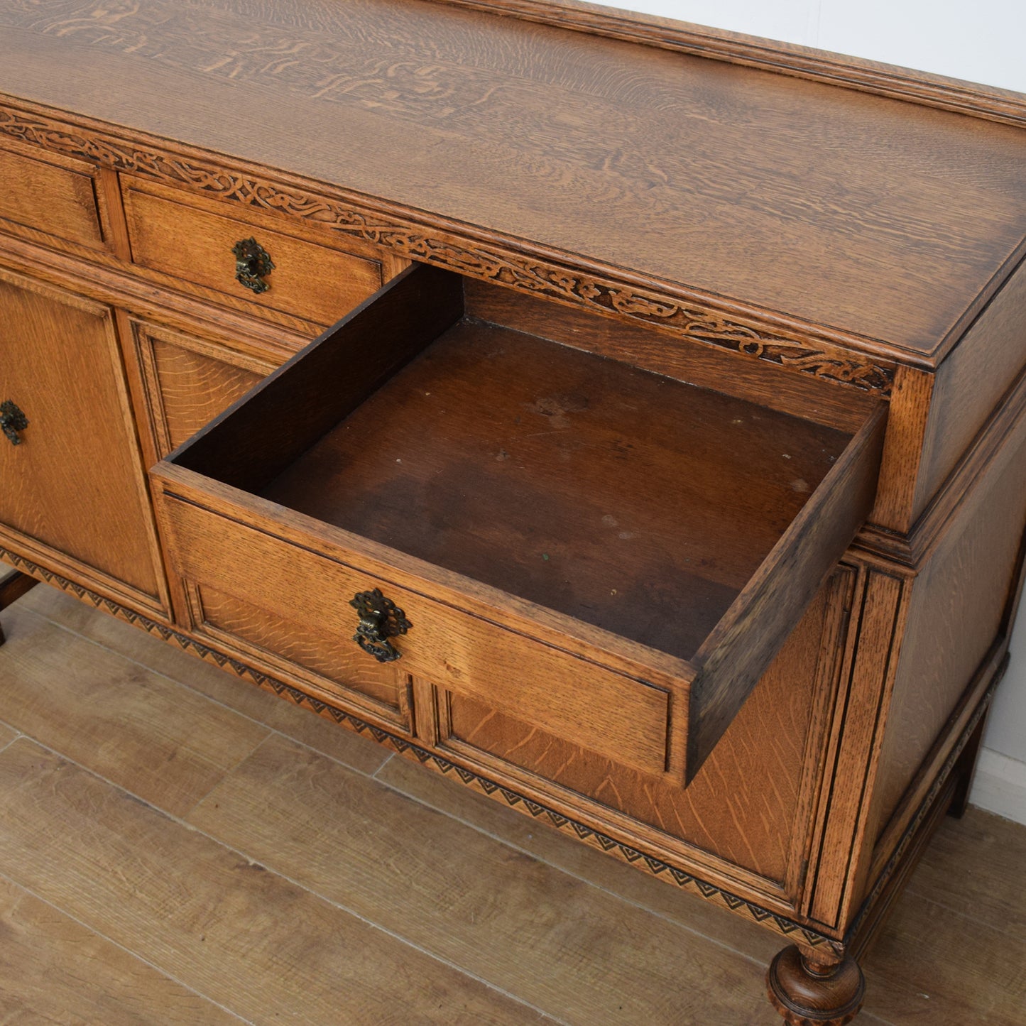 Restored Oak Sideboard