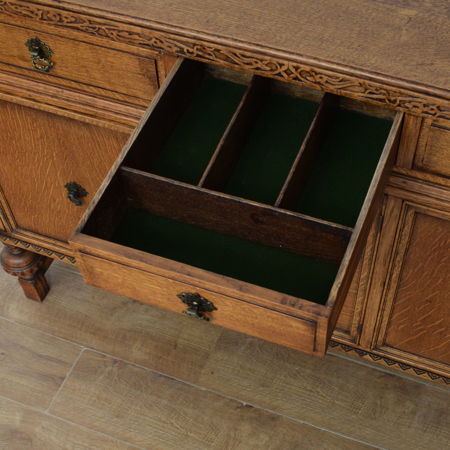 Restored Oak Sideboard