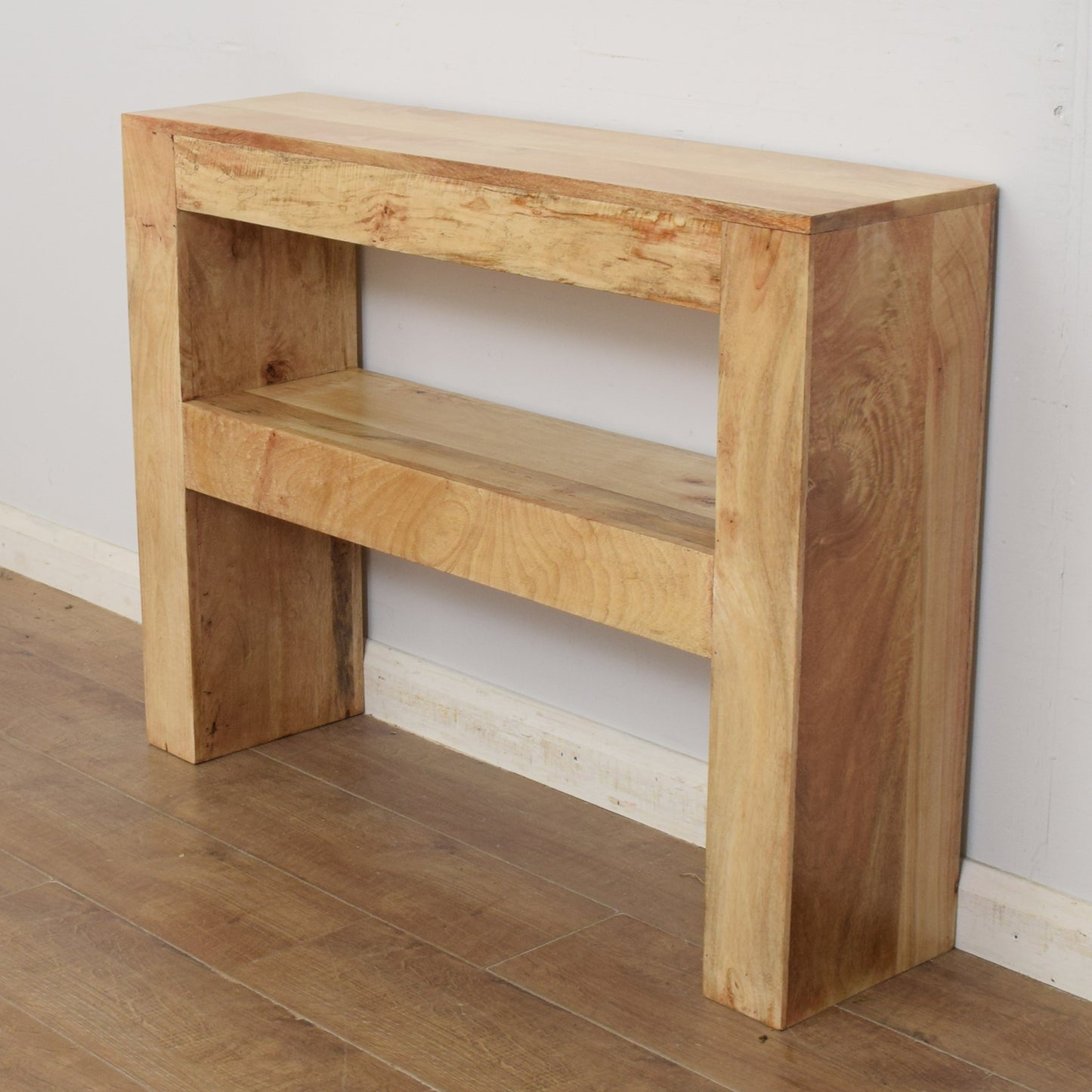 Modern Oak Console Table