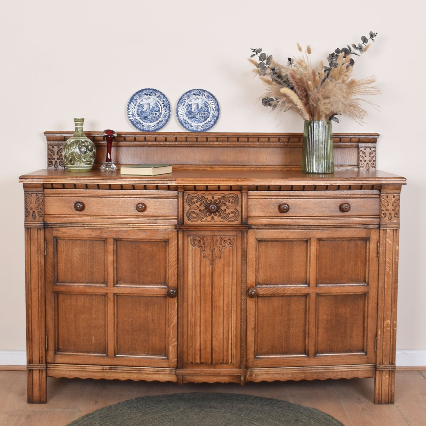 Restored Oak Sideboard