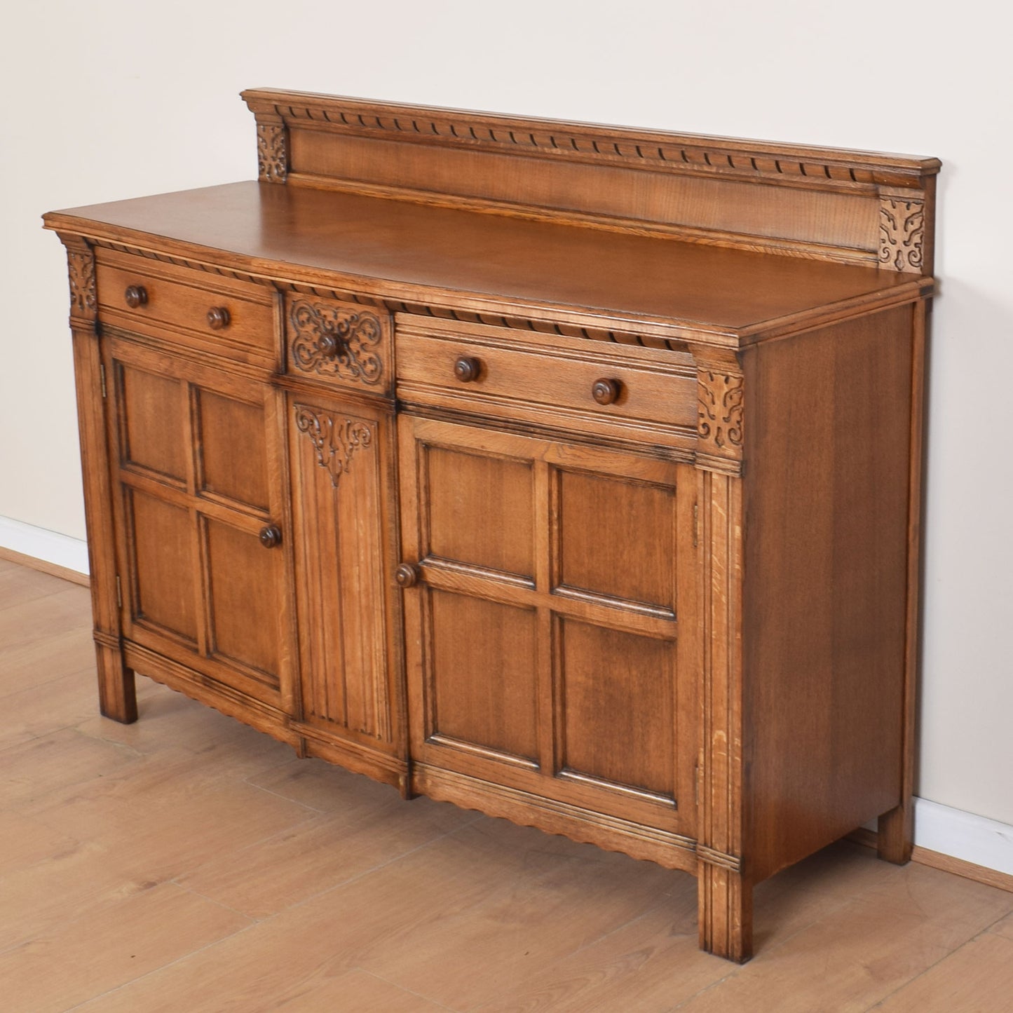 Restored Oak Sideboard