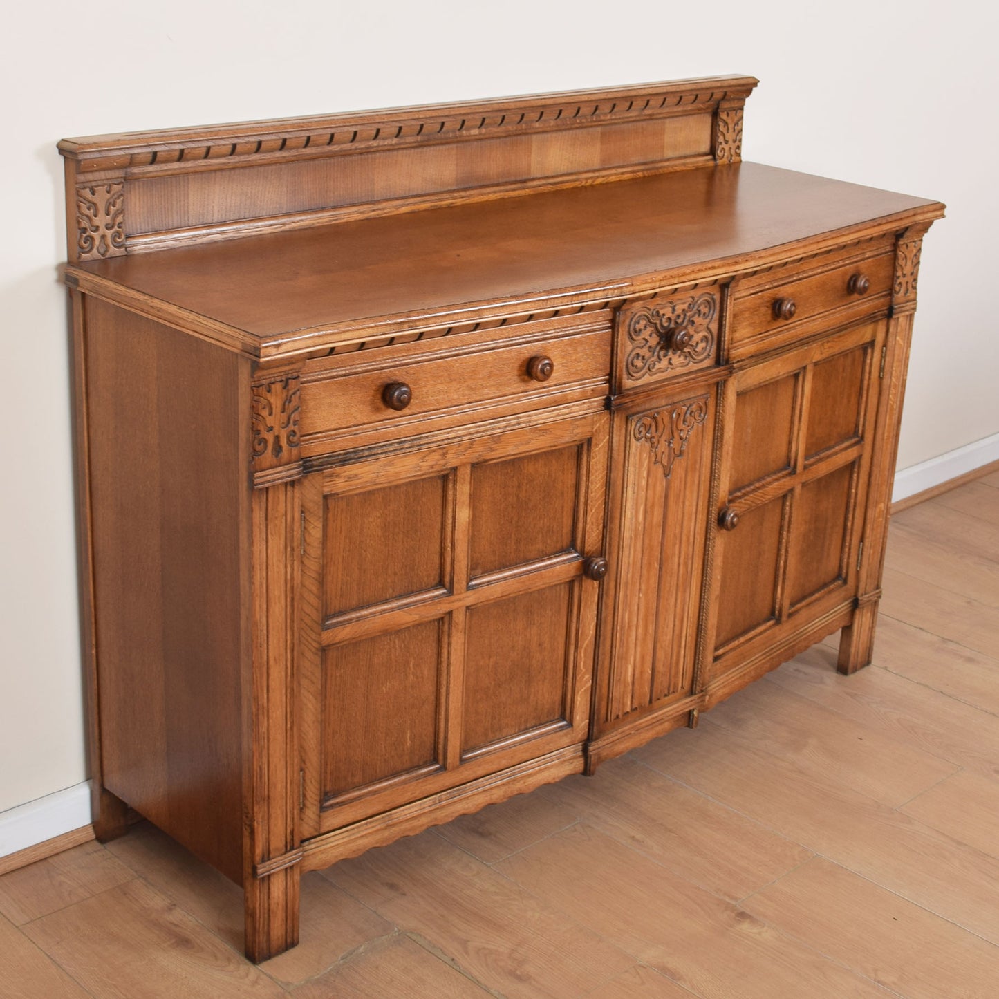Restored Oak Sideboard