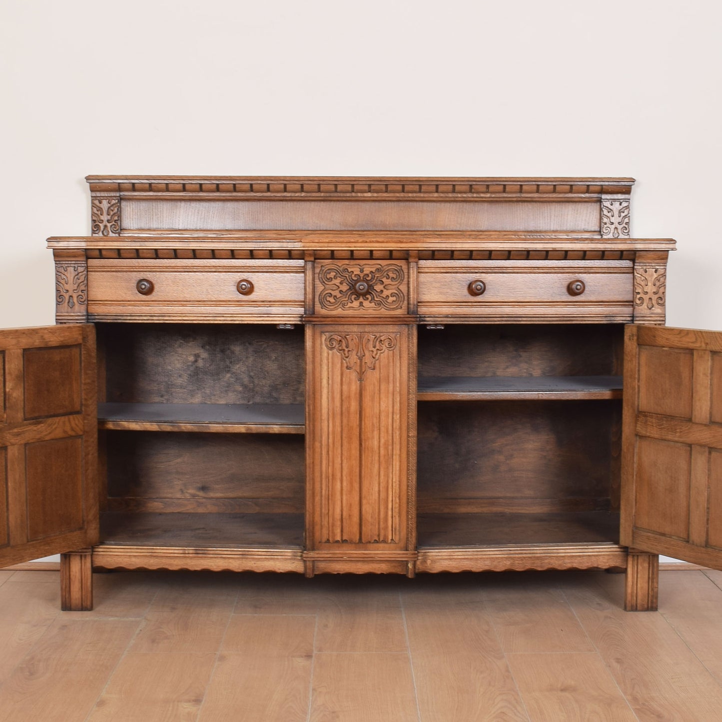 Restored Oak Sideboard