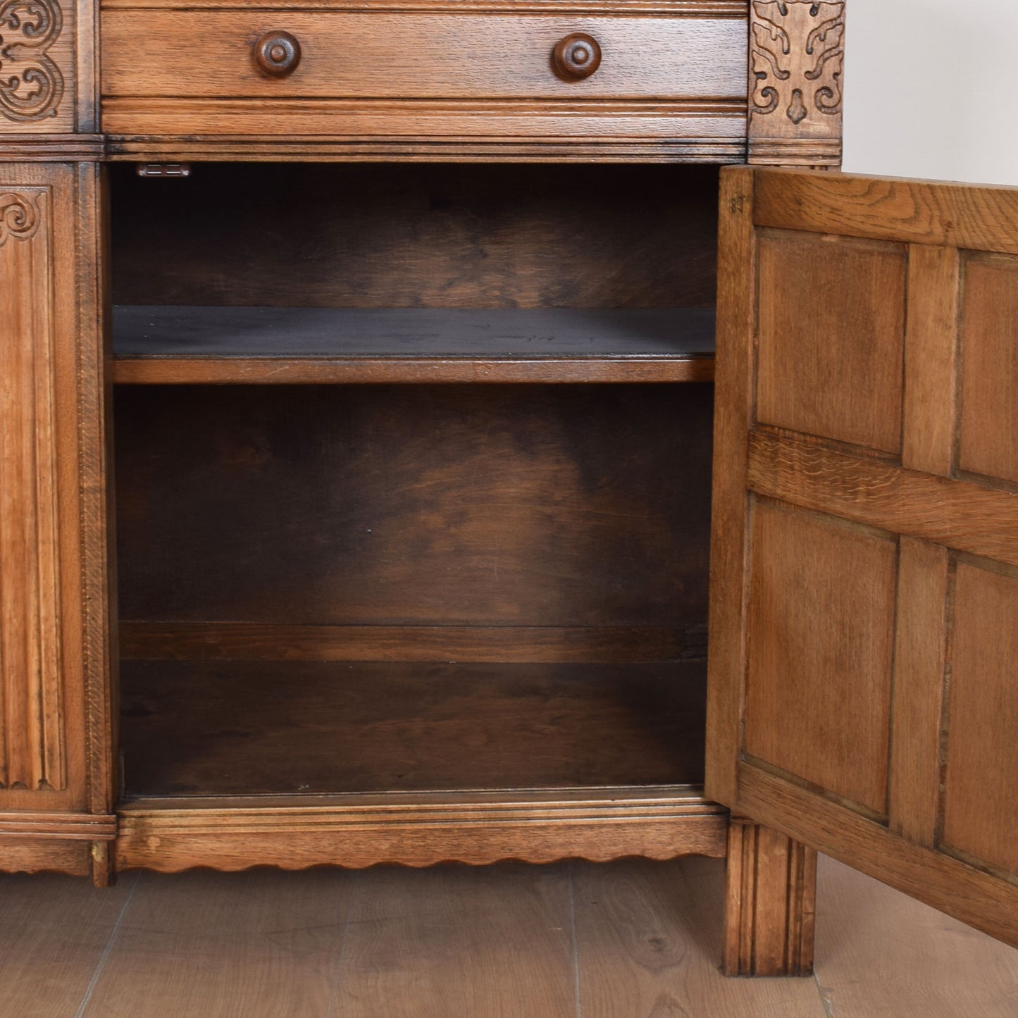 Restored Oak Sideboard