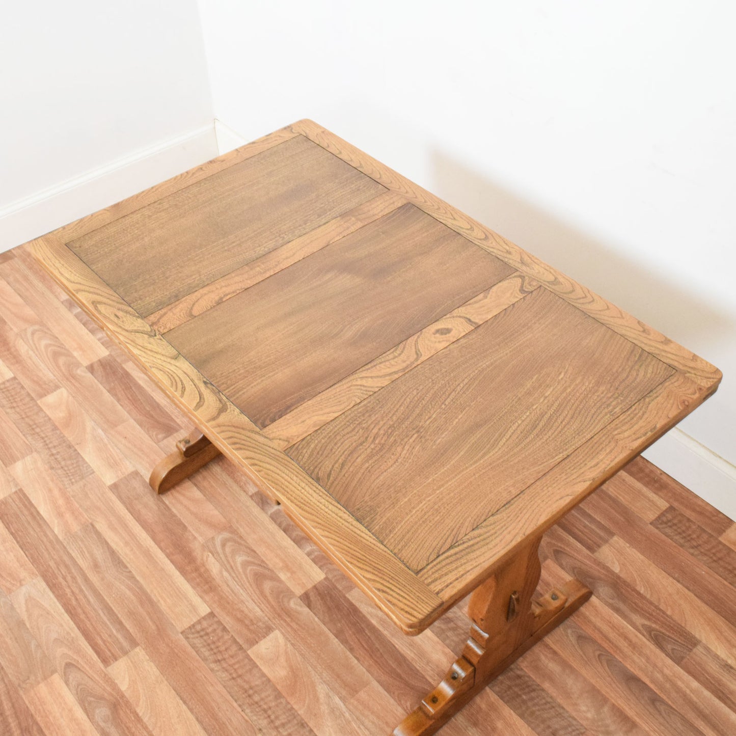 Ercol Draw Leaf Table and Six Chairs